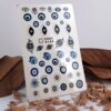 Наклейки для ногтей «Глаз Фатимы», набор 4 шт.