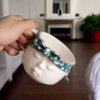 Парные керамические кружки с лицами (набор)