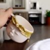 Парные керамические кружки с лицами (набор)