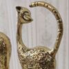 Пара бронзовых скульптур кошек – золотистый декор