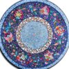 Набор из 6 деревянных иранских подставок со сложными цветочными узорами – Уникальный штрих для вашего стола