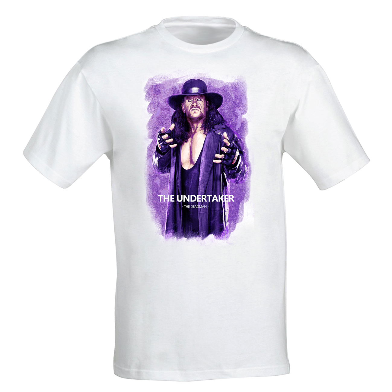 Белая футболка «Гробовщик» (Undertaker)