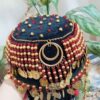 Курдская шапка с монетами (бархат)