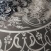 Квадратная латунная рамка «Птицы и цветы»