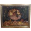 Мозаичная корзина с фруктами (деревянное искусство)