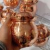 Медные банки с покрытием для специй с крышками, набор из 7 предметов