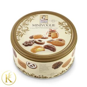 Сливочное печенье в подарочной металлической коробке