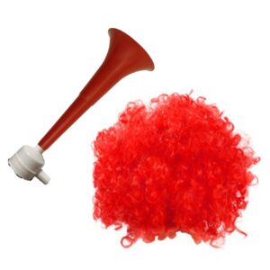 Парик фаната «Персеполис» (Красный с рогом)