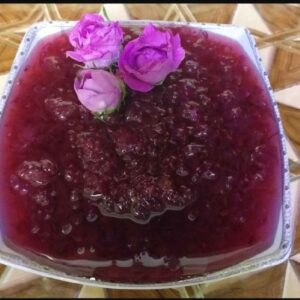 Премиальный розовый джем с шафраном — 1000 г