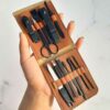 Титановый маникюрный набор (12 предметов)