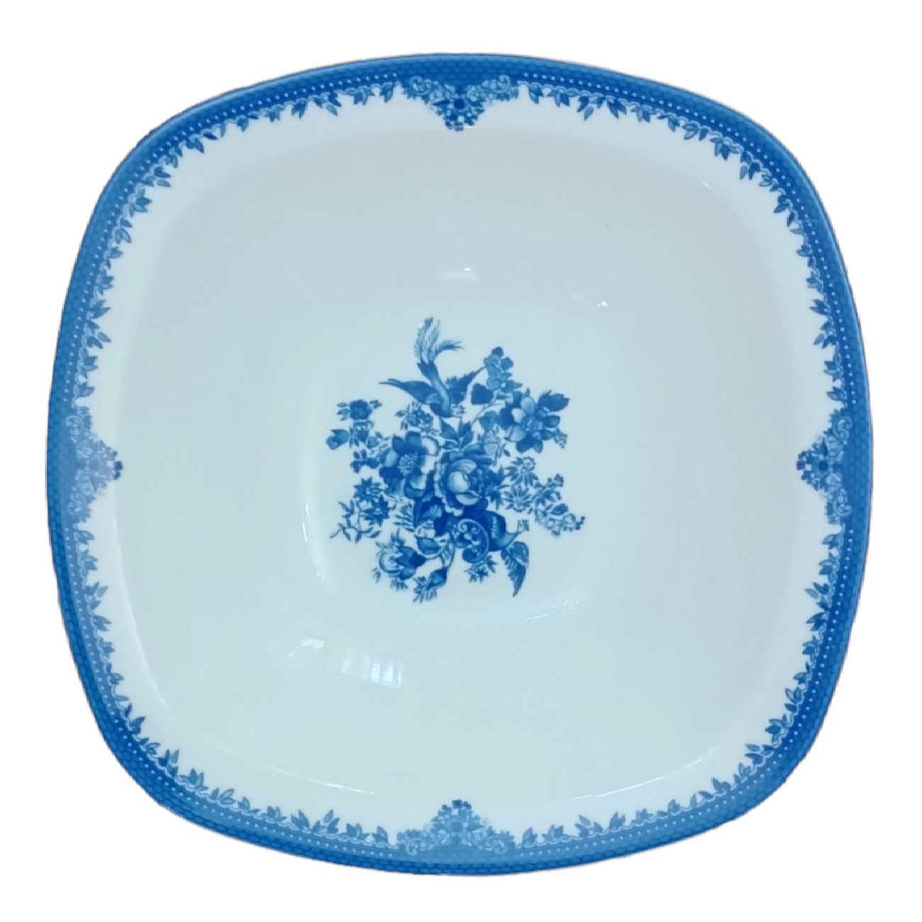 Фарфоровая миска Quattro Florence (синие цветы, 6 шт.)