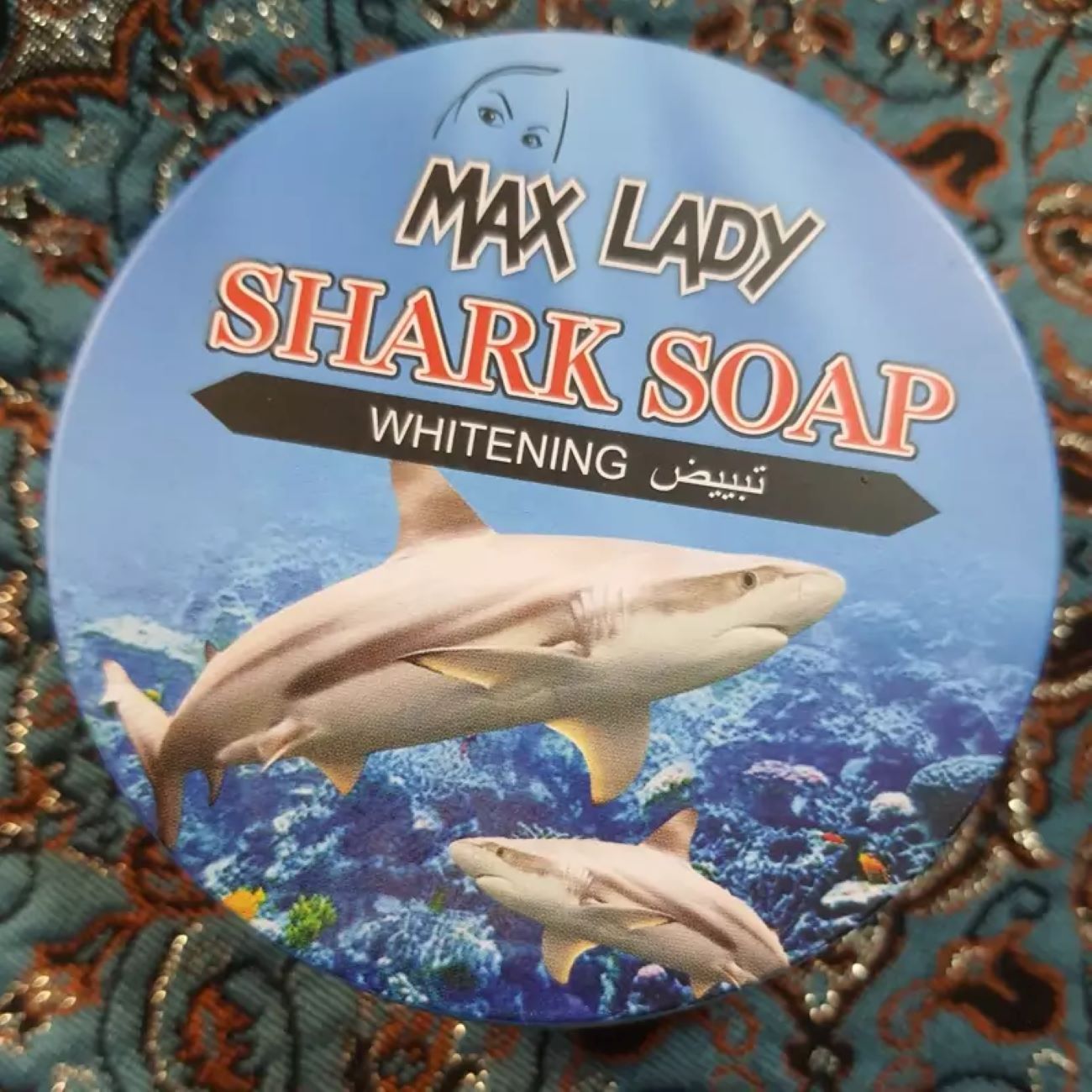 Мыло Shark (Акула) в металлической коробке (набор 6 шт.)