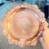 Artisan Hammered Copper Serving Tray – Traditional Craftsmanship Meets Modern Elegance (1)