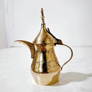 Кофейник Далла из латуни — для арабского кофе и декора стола