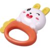 6-Piece Baby Rattle and Teether Set – Animal Design (6)