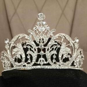 «Искра сияния» — хрустальная свадебная тиара