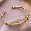 Adjustable Steel Cuff Bracelet for Women – Bold & Stylish Jewelry