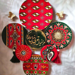 Декоративные тарелки с персидскими стихами (7 шт.)