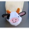 Baby Cotton Romper – Cow Design Perfect for Newborns, Ideal for Everyday Wear and Play (4)