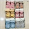 Baby Knee-High Sock Shoes – 100% Cotton, Ultra-Soft and Comfortable, Anti-Slip (1)