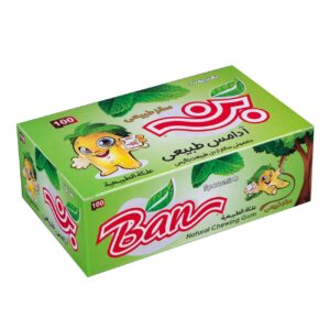 Жевательная резинка Ban со вкусом мяты — 100 шт.
