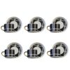 Ceramic Tea Sets for Elegant Tea Time 12 Pcs Include Saucers (1)