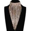 Handmade Crystal Choker Necklace – Elegant & Luxurious Perfect for Wedding & Party (1)