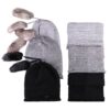 Knitted Hat And Scarf Set, Sam Model, With Fur Lining (2)