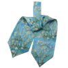 Men's Ascot Tie Elegant Floral Pattern Neck Scarf for Formal & Casual Wear (1)