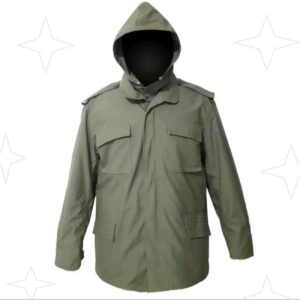 Военный плащ-накидка (зеленый), хлопок