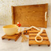 Mini Pallet Coaster – Suitable for Desks, Kitchens or Cafés (Pack of 6) 5