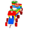 Montessori-Inspired Wooden Train Toy – Educational Color & Shape Sorter for Toddlers2