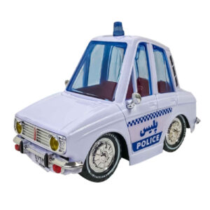 Модель полицейского автомобиля Paykan Vorojeck (белая)