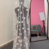 Soft Tulle Wedding Veil with Floral Lace Appliqué and Cathedral Train – Graceful and Elegant (3)