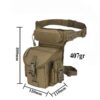 Tactical Waist Bag - Suitable for Hiking & Outdoor with Water-Resistant Fabric (1)