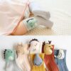 Three-Quarter Knee-High Animal Design Socks — Suitable for Girls up to 3 Years Old (2)