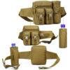 Ultimate Brezent Fanny Pack for Tactical, Prepper & Outdoor Use with 4 Packet (9)