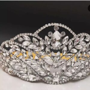 Свадебная тиара с кристаллами высокого качества