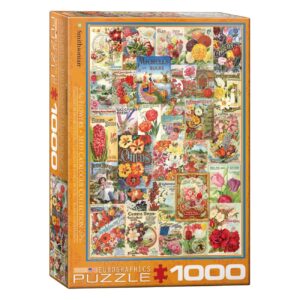 Пазл на 1000 деталей — цветочный каталог