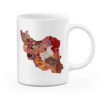 Beautiful Ceramic Mug with Iran Map Design – Perfect for Gift (3)