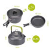 Camping Cookware Set for Open Fire Cooking – Lightweight & Durable (7)