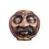 Copper Sugar Bowl - Human Face Unique Design (4)