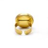 Gold Plated Arabic Bismillah Necklace & Ring Set – Halal Gift for Muslim Brothers & Sisters (2)