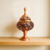 Handcrafted Copper Candy Bowl Flower Design – Exquisite Craftsmanship (2)