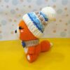 Handmade Knitted Fox Doll – Soft Plush with Detailed Craftsmanship (4)