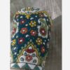 Handmade Minakari Mug – Artisan Pottery Coffee Cup, Suitable for Kitchenware in Green (1)