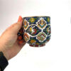 Handmade Minakari Mug – Unique Pottery Coffee Cup, Suitable for Kitchen Decor (1)