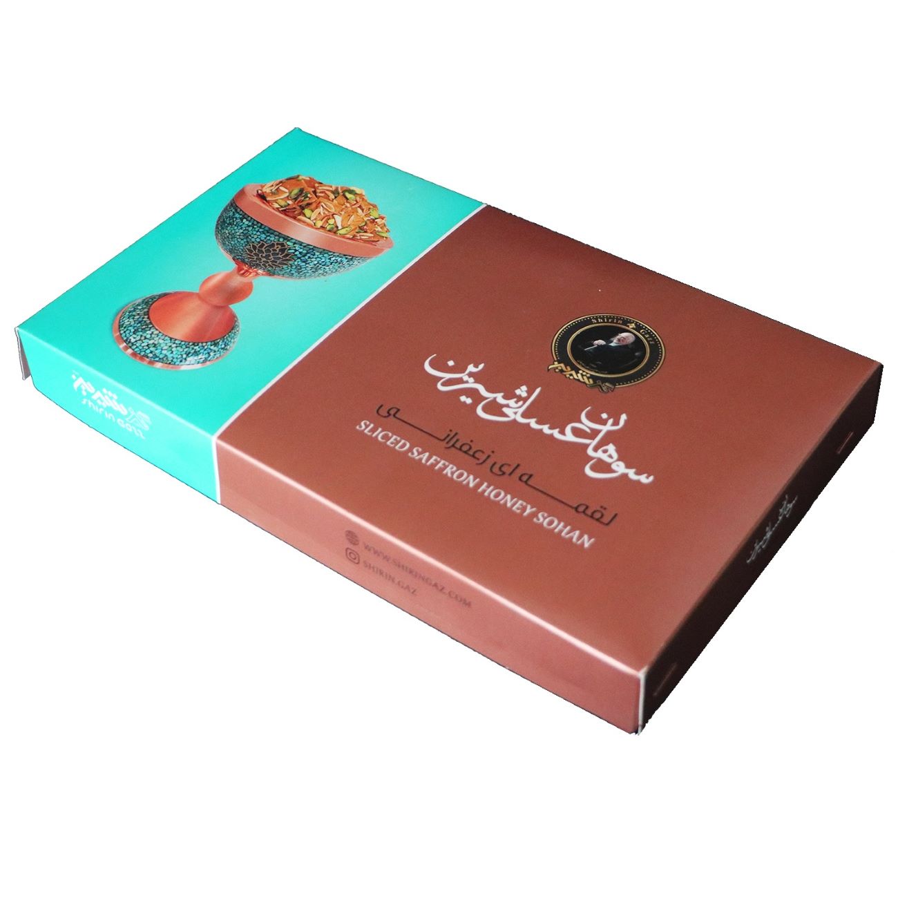 Мини-сохан Shirin Gaz с медом и шафраном (250 г x 3 шт.)
