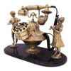 Old-World Charm Classic Brass Telephone for a Touch of History Musician Model (1)