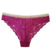 Sponge-Style Padded Bra and Thong Set with Gentle Underwire (2)